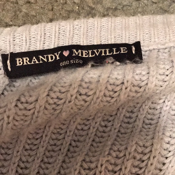 Brandy Melville light blue sweater - Picture 2 of 3